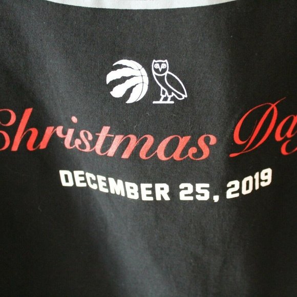Octobers Very Own Raptors Christmas Day Long Sleeve Shirt - Picture 7 of 8